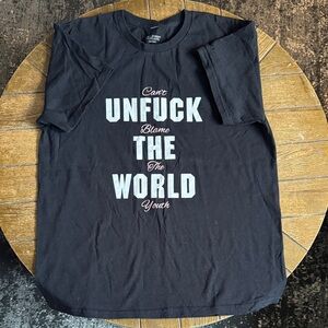 Youth Black Graphic Tee